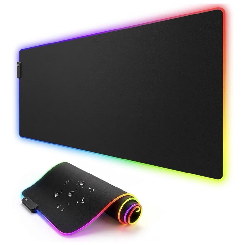 XXL RGB Gaming Mouse Pad - Extra Large LED Gaming Desk Mat with Custom Designs